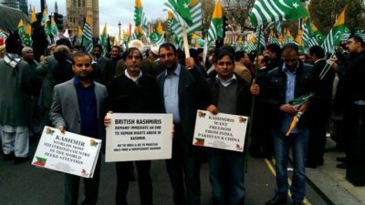 British Kashmiri Protest