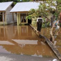 Flood in indonesia