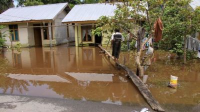 Flood in indonesia