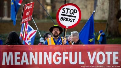 Großbritannien Anti-Brexit Demo in London 