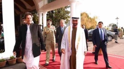 Imran Khan - Sheikh Mohamed bin Zayed