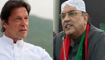 Imran Khan and Asif Zardari