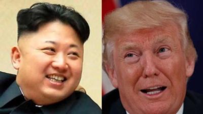 Kim Jong Un - Donald Trump