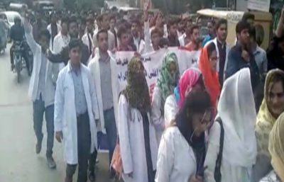 Young Doctors Protest