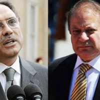 Asif Ali Zardari and Nawaz Sharif