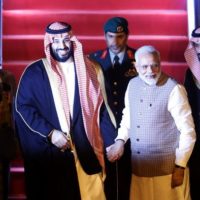 Mohammed bin Salman - Narendra Modi