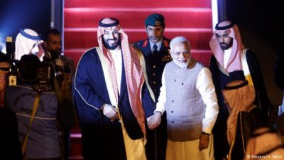 Mohammed bin Salman - Narendra Modi 