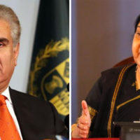 Shah Mehmood Qureshi - Sushma Swaraj