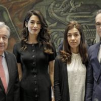 Antonio Guterres - Amal Clooney