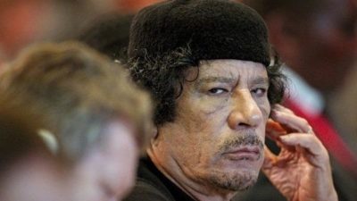 Colonel Muammar Gaddafi