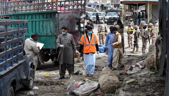 کوئٹہ کی سبزی منڈی میں دھماکا، 16 افراد جاں بحق، 30 زخمی