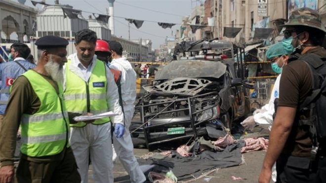 لاہور دہشت گردوں کے نشانہ پر