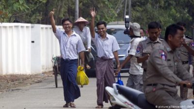 Myanmar Release journalists 