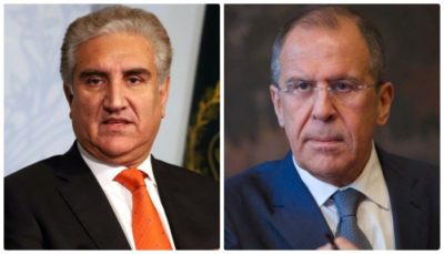 Shah Mahmood Qureshi - Sergei Lavrov