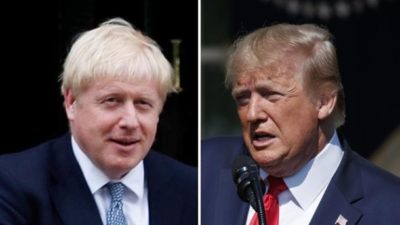 Boris Johnson - Donald Trump