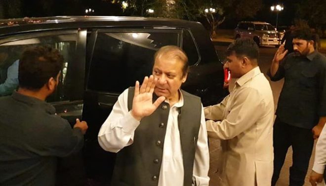 نواز شریف کا عدالت سے ریلیف نہ ملنے پر بیرون ملک نا جانے کا اصولی فیصلہ