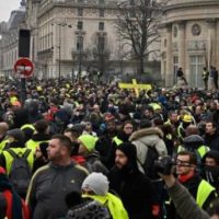 France Yellow Jacket Demonstrators