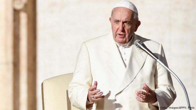 غیر منصفانہ حل اسرائیل اور فلسطینیوں کے درمیان مزید مشکلات پیدا کرے گا، پوپ