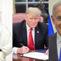 Donald Trump and Benjamin Netanyahu