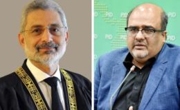 8 ہزار روپے پر نیب کا ملازم شہزاد اکبر عدلیہ کو لیکچر دیتا ہے: جسٹس قاضی فائز