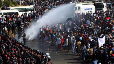 Myanmar Protesters