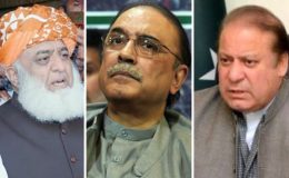 زرداری، نواز شریف اور فضل الرحمان کا وزیراعظم سے استعفے کا مطالبہ