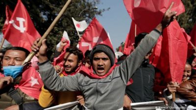 Nepal Demonstration in Kathmandu