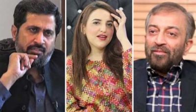 Fayyaz Chauhan, Hareem Shah, Farooq Sattar