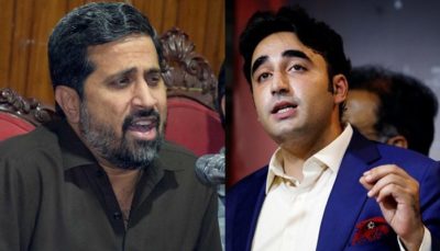 Fayyaz-ul-Hassan and Bilawal Bhutto 