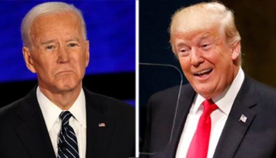 Joe Biden and Donald Trump