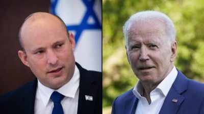 Naphtali Bennett and Joe Biden