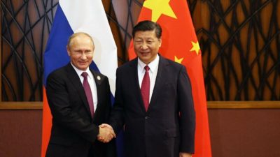 Vladimir Putin and Xi Jinping