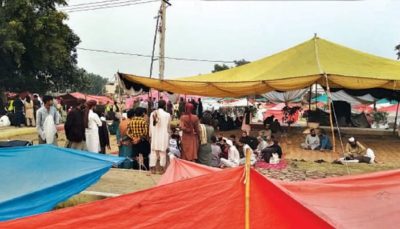 TLP Protesters