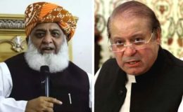 نواز شریف اور مولانا فضل الرحمان کے درمیان ٹیلی فونک رابطہ